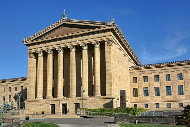 art museum in Philadelphia, Pennsylvania